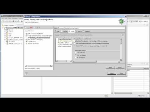 Using real-time mode to debug c2000 program in Flash