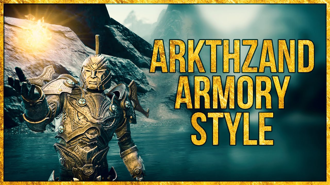 ESO Arkthzand Armory Style Showcase of the Arkthzand Armory Motif in
