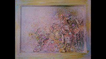 Mixed Media Reverse Canvas - Project Share!