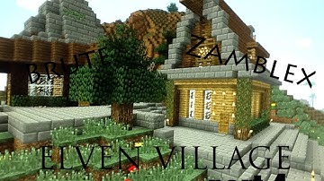 minecraft-lets build Elven village part3