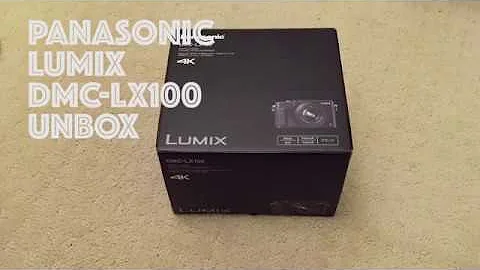 Unboxing: Panasonic Lumix DMC-LX100