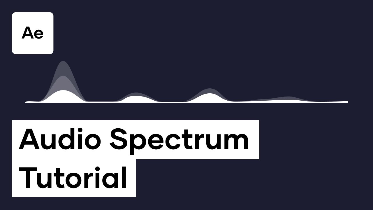 How To Create An Audio Spectrum In Adobe After Effects