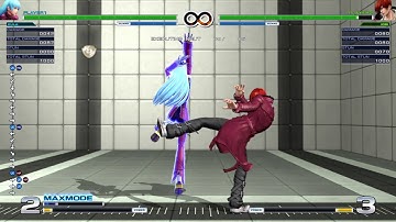 THE KING OF FIGHTERS XIV - Kula ex.ray spin invincibility