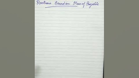 Nuclear reactions (part 2)