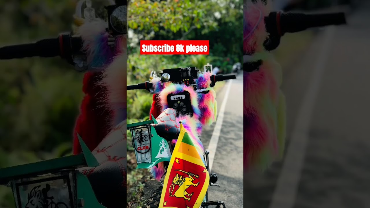 Sri lanka modified bicycle 