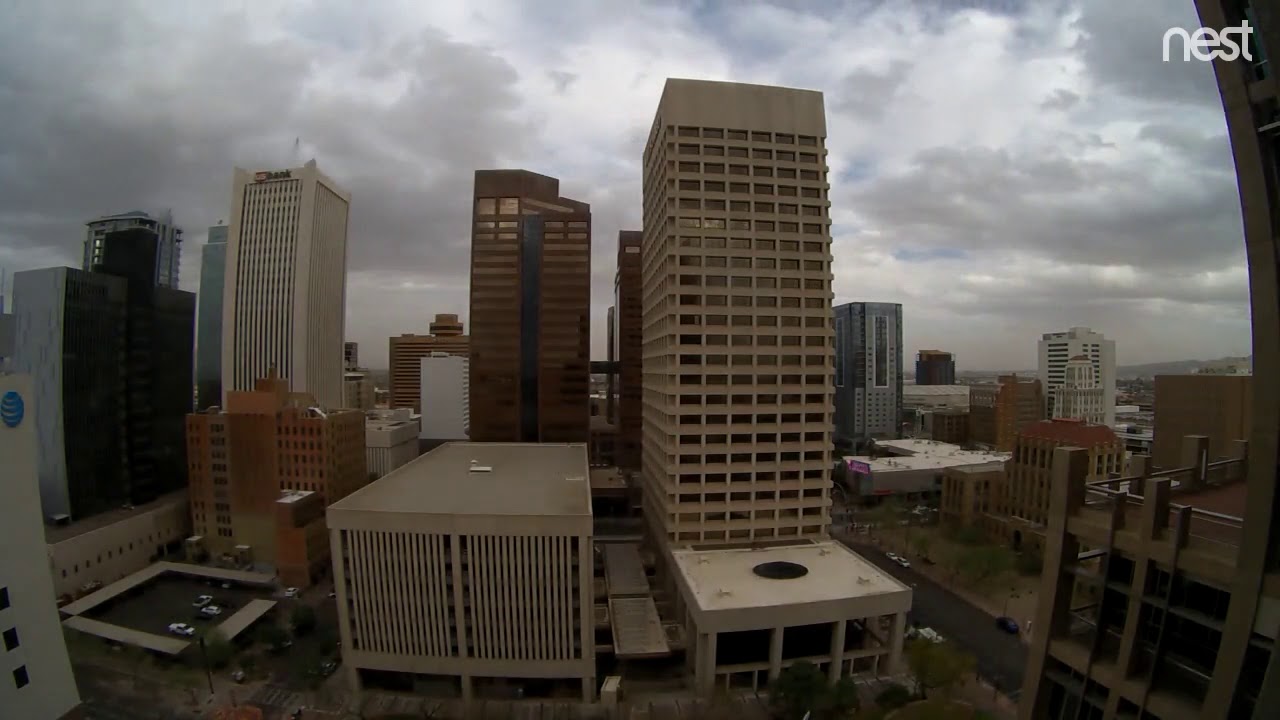 Phoenix Weather Timelapse January 9th, 2018 PHXCityCam YouTube