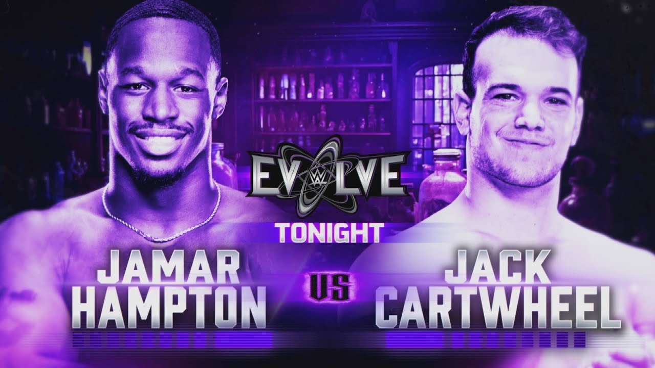 WWE 2K25 Jamar Hampton Vs. Jack Cartwheel - WWE Evolve 7/30/25
