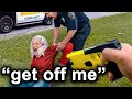 When Wild Grannies FACE OFF With Police