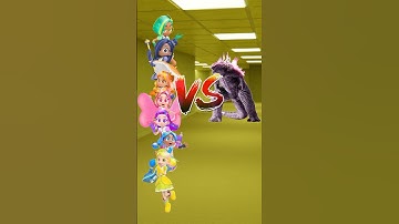 Rainbow Bubblegem VS Godzilla #shorts #rainbowbubblegem #godzilla