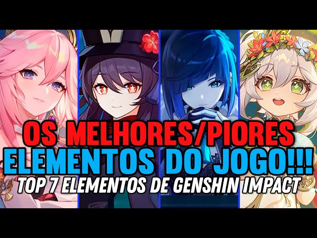 Genshin Impact: Conheça os 7 elementos do jogo