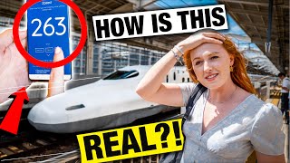CRAZY BULLET TRAIN in Japan! Osaka To Kyoto, First Time REACTION