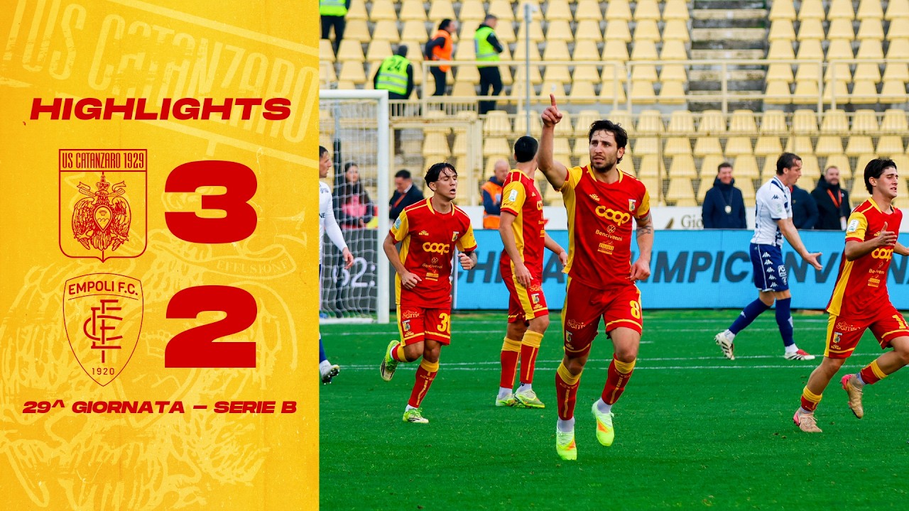 HIGHLIGHTS | CATANZARO - EMPOLI 3-2 ⚽️