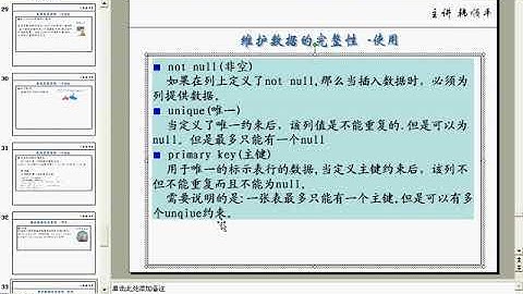 韩顺平 循序渐进学 java 从入门到精通 第63讲 sql server 约束