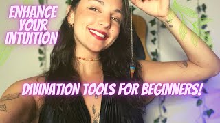 🔮PSYCHIC SERIES| Divination tools for beginners! (Pendulum, Dowsing rods, Tarot, etc!)
