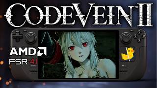 Code Vein II on Steam Deck — FSR 4.1 & Lossless Scaling Performance Test!
