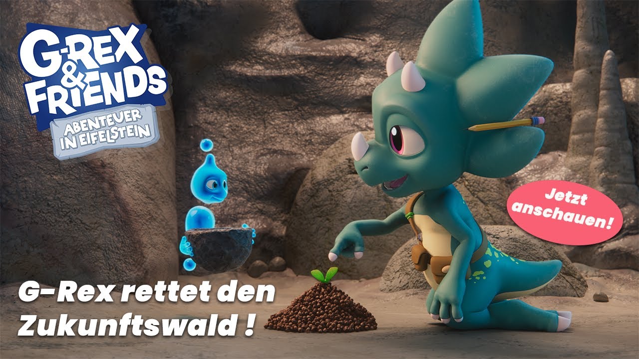 G-Rex rettet den Zukunftswald | Dino Serie für Kinder | G-Rex & Friends Folge 7