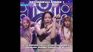 No hate to Chaewon tho #kpop #lesserafim #boompala #musiccore #musicbank