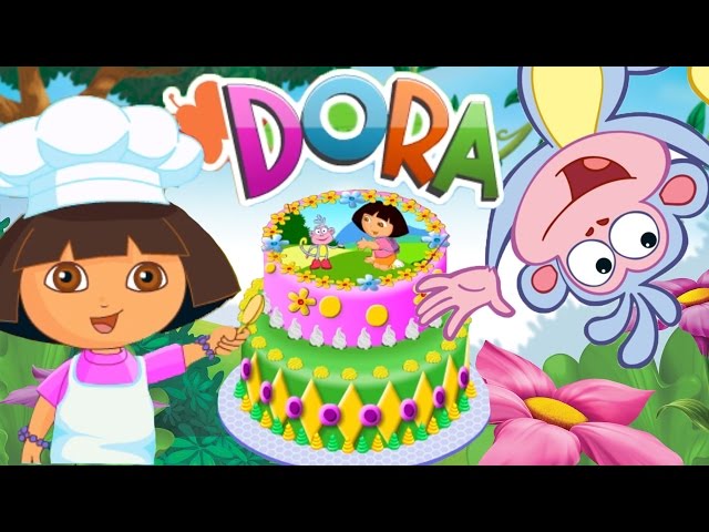 Dora Fondant Birthday Cake - B0667 – Circo's Pastry Shop