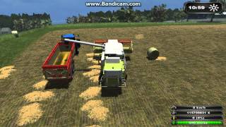 Fin de Moisson Farming Simulator 2011