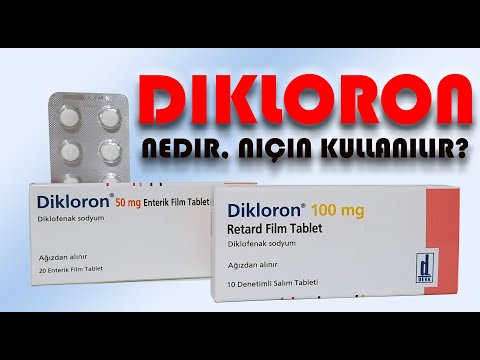 DİKLORON TABLET (Diklofenak) Nedir, Niçin Kullanılır, Nasıl Kullanılır, Yan Etkileri Nelerdir?