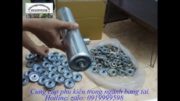 Con lăn lò xo mạ kẽm, cốc bi con lăn lò xo TPHCM, 0919999598