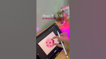 Barbie The Movie Illustration Draw With Me Disco Ball Animation Digital Art On iPad In Procreate App