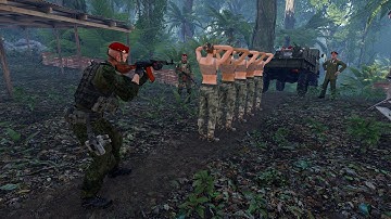 Military Expedition in the Middle of the Jungle! Hostage Rescue Operation