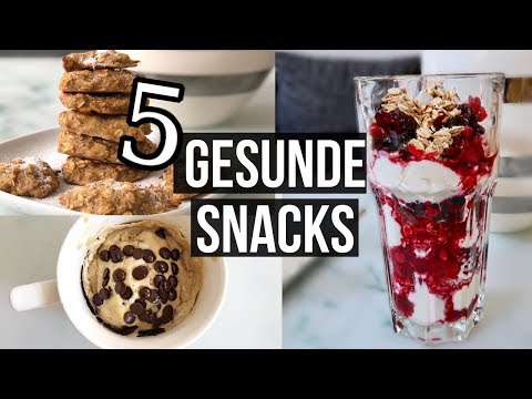 Video: Gesunde Snack-Rezepte Für Studenten