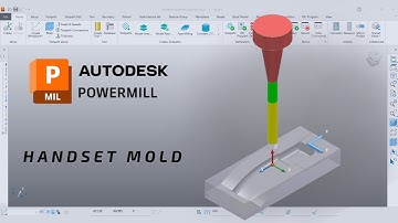 Handset Mold Machining - PowerMill - CAM