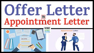 Offer Letter Vs Appointment Letter || Offer Letter || Appointment Letter || HSE STUDY GUIDE screenshot 5