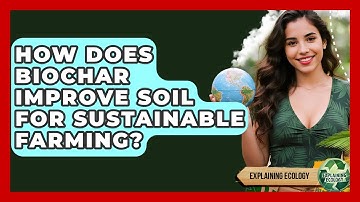 How Does Biochar Improve Soil For Sustainable Farming? - Explaining Ecology