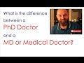 What is the difference between the pdoctor and the md doctor