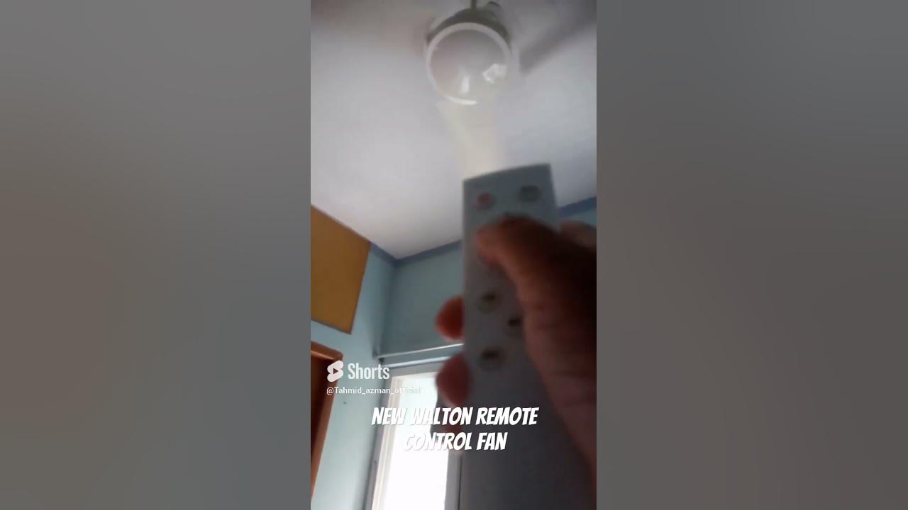 new-walton-remote-control-fan-shorts-youtube
