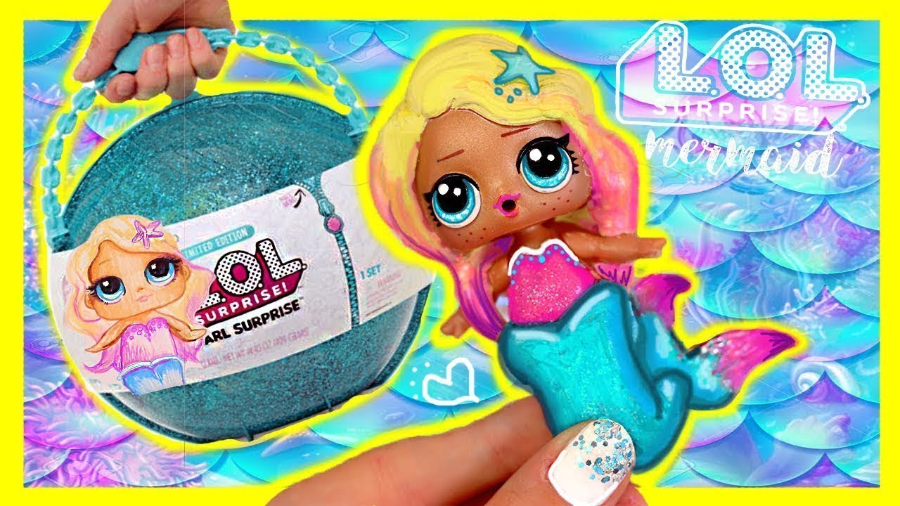 LOL BIG SURPRISE MERMAID! Custom L.o.L Surprise dolls video - YouTube