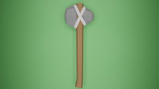 Alright, Stone Age Axe - Blender 2.8