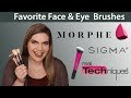 Favorite Brushes from Sigma, Morphe &amp; Real Techniques | Face &amp; Eyeshadow Brushes