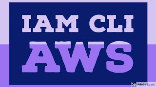 AWS Identity and Access Management from CLI