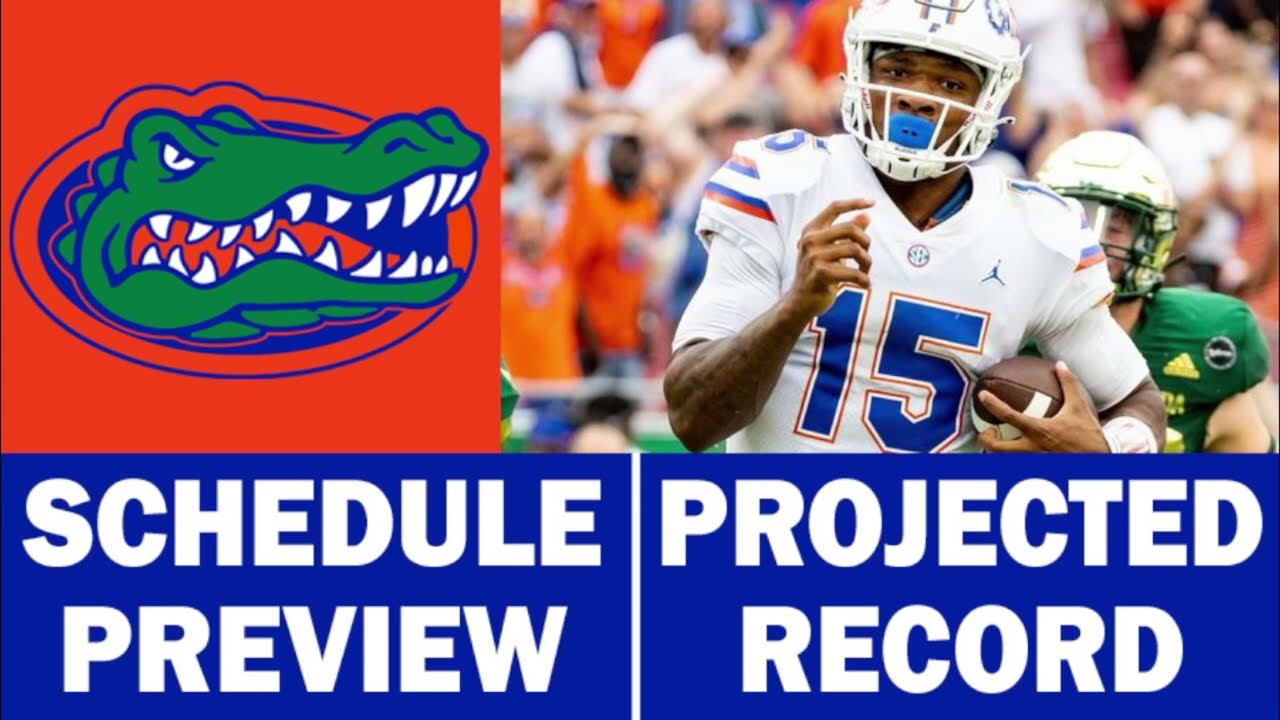 Florida Football 2022 Schedule Preview & Record Projection YouTube