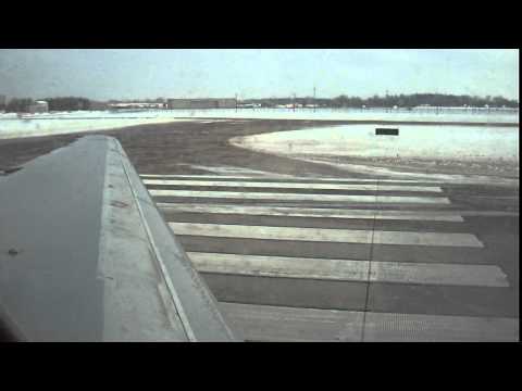 Delta MD-88 Takeoff from Detroit