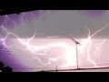 南岳噴火の火山雷撮影 2012年7月24日