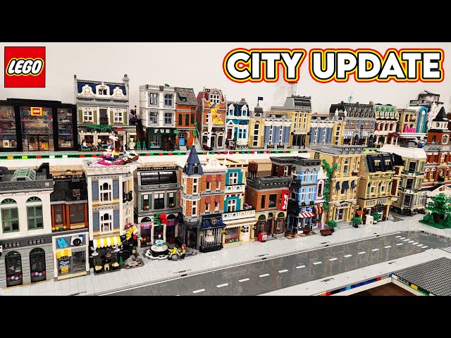 Comment combiner le nouveau système de routes LEGO City et des Modular  buildings - HelloBricks