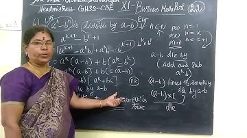 11th B-Maths [Part-23] Ex-2.5-6 Algebra Gomathi dharmarajan