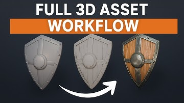 Full Asset Creation Workflow For Game Models