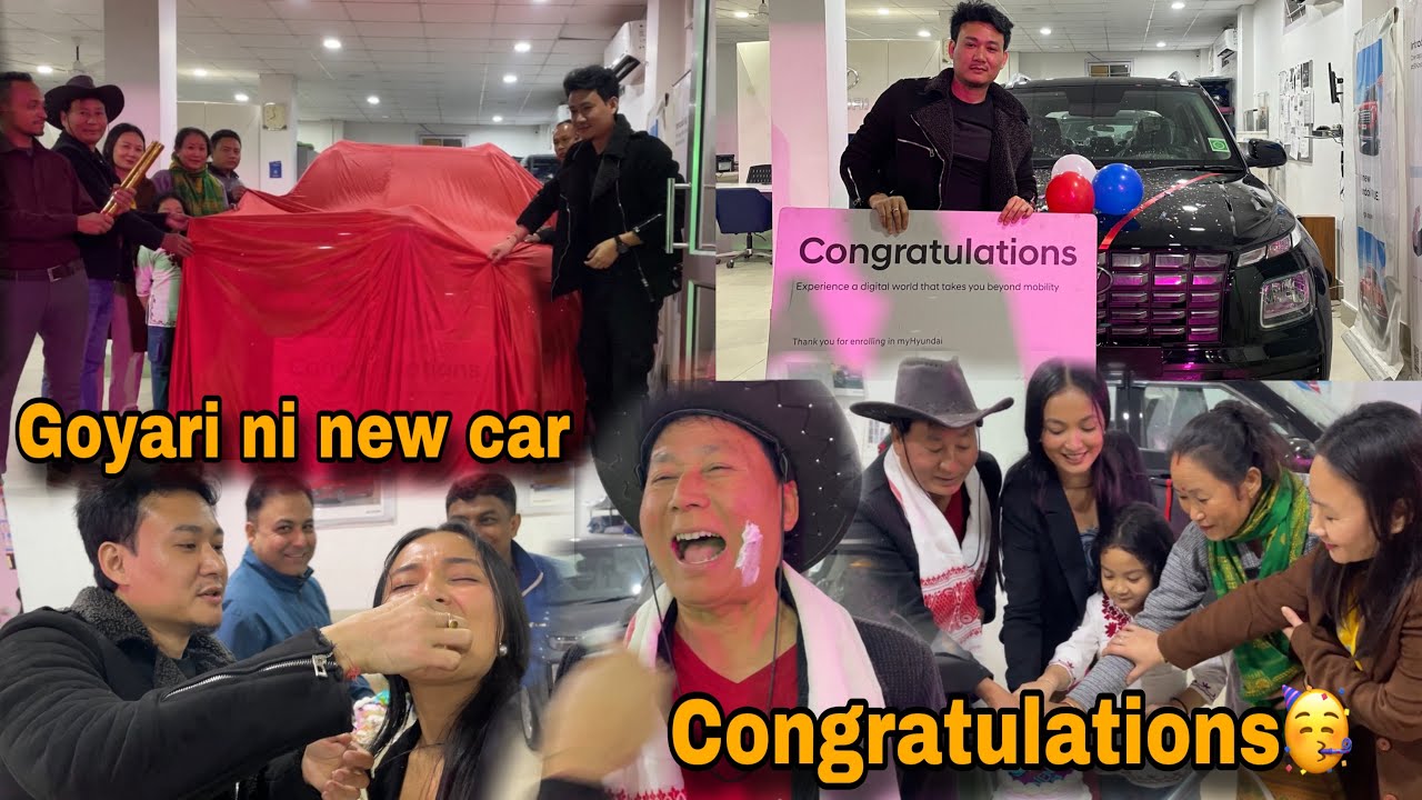 🥰Goyari ni Gwdan Car🚘  good news khou reveal khalmbai …||PUJA BORO|| Congratulations, ma car naidw❤️