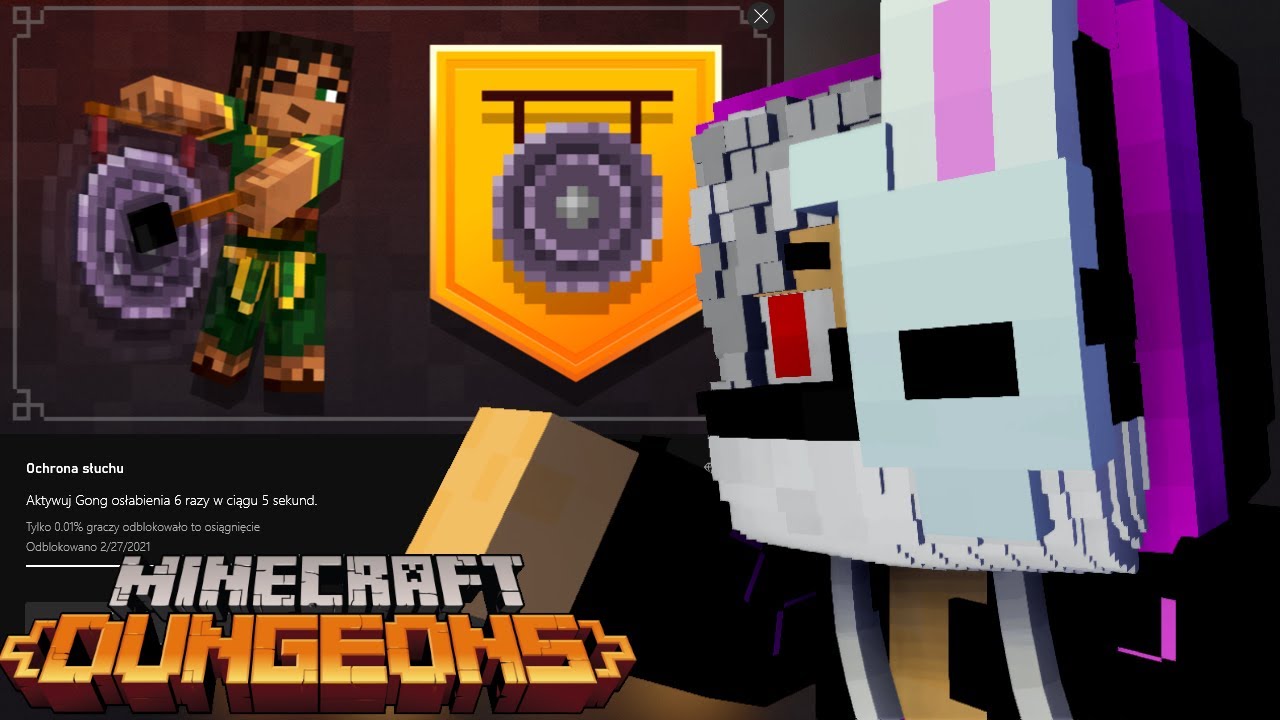 Osiągnięcie OCHRONA SŁUCHU - Jak odblokować? [Minecraft