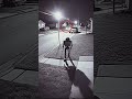 [DOORBELL CAMERA] near Area 51 Access Road — Robot Moving Toward the House at Night