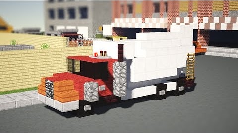 Minecraft Concrete Mixer Truck Tutorial