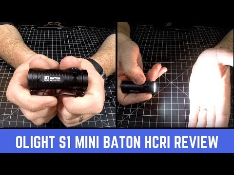 Olight S1 Mini Baton HCRI Review