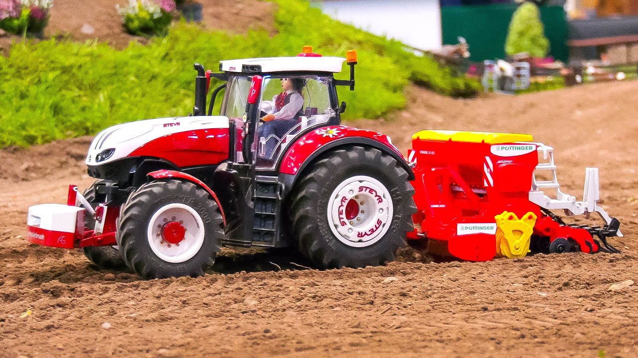 RC TRACTOR, RC TRUCKS COLLECTION!! RC FARMING, MACHINES, RC HYDRAULIC