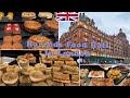 vlog｜harrods food hall in london have breakfast and delicious sausage roll 2021May ｜伦敦哈罗德百货吃早餐